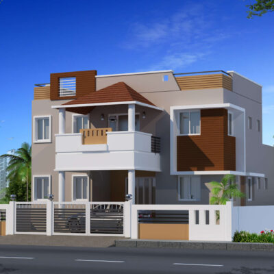 Independent House for Dr.Rukmani Bai at Muthukadu-Chennai